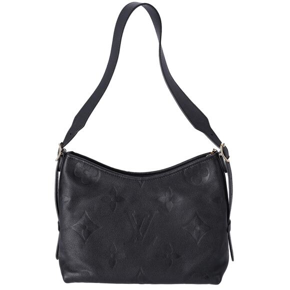 Louis Vuitton Carryall NM PM Monogram Empreinte Shoulder Bag M46288 Black - Picture 8 of 8